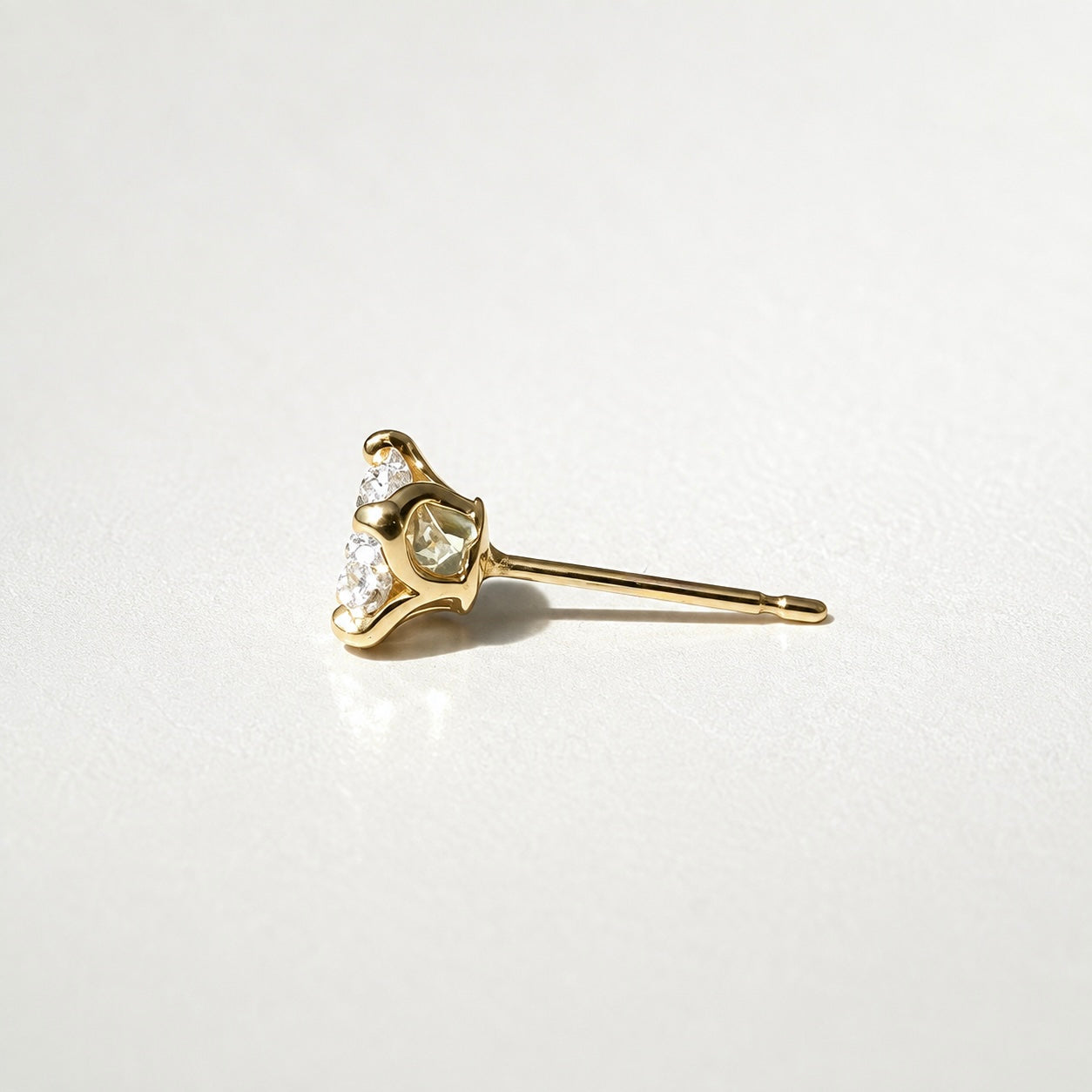 Prima Round Cut Stud Earrings